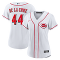 Elly De La Cruz Cincinnati Reds Women's Home Replica Jersey - White