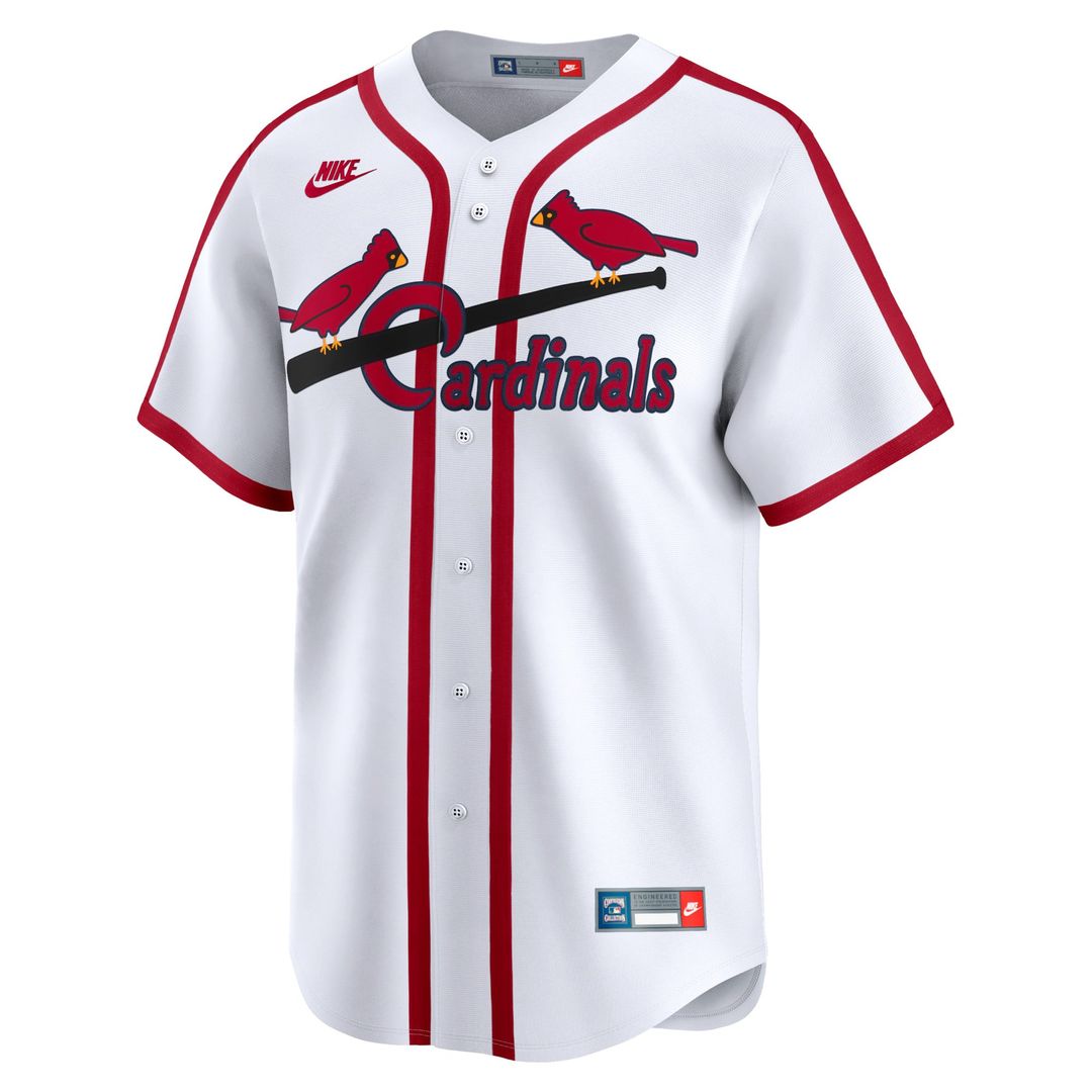 St. Louis Cardinals Cooperstown Collection Limited Jersey - White