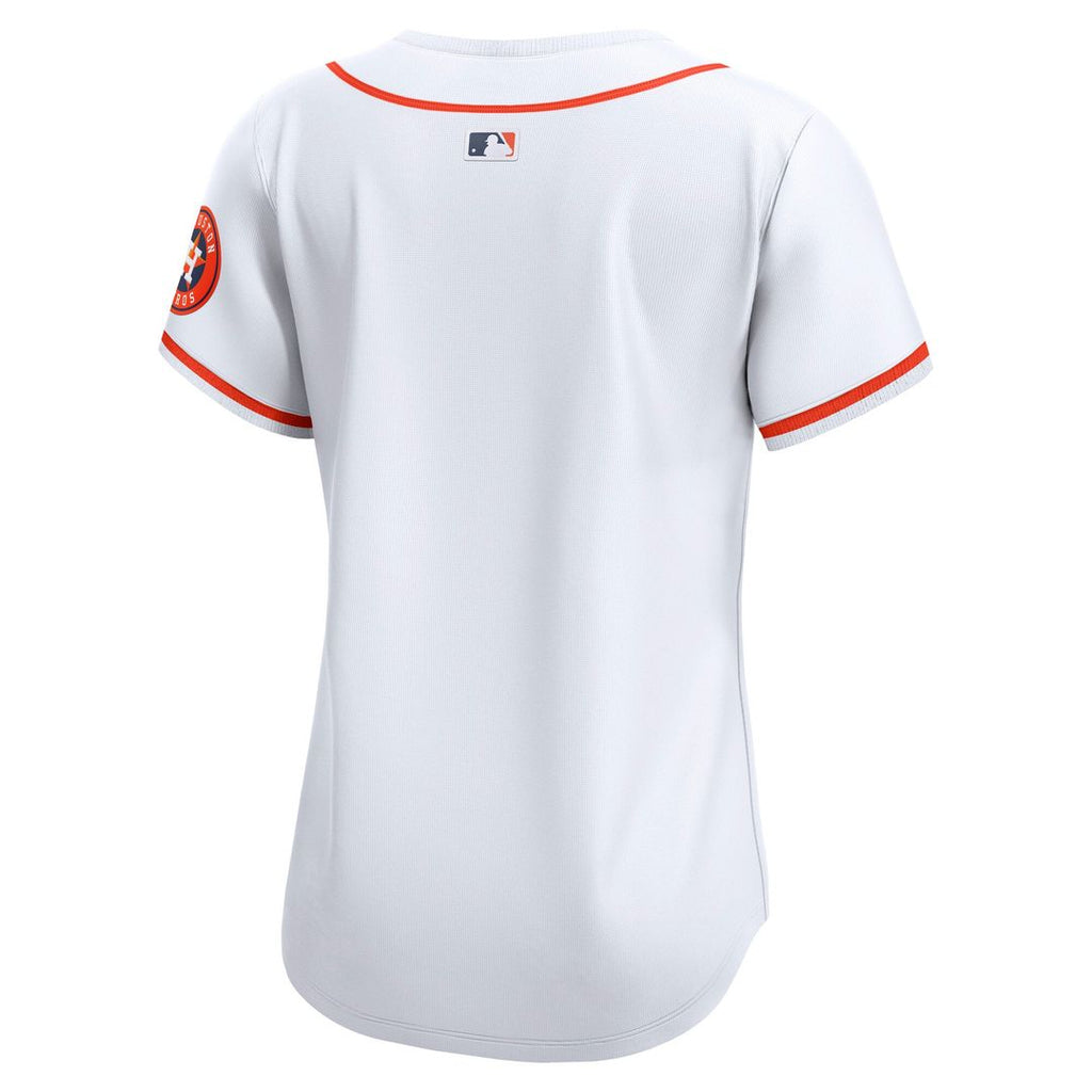 Houston Astros Women's Home Replica Team Jersey - White