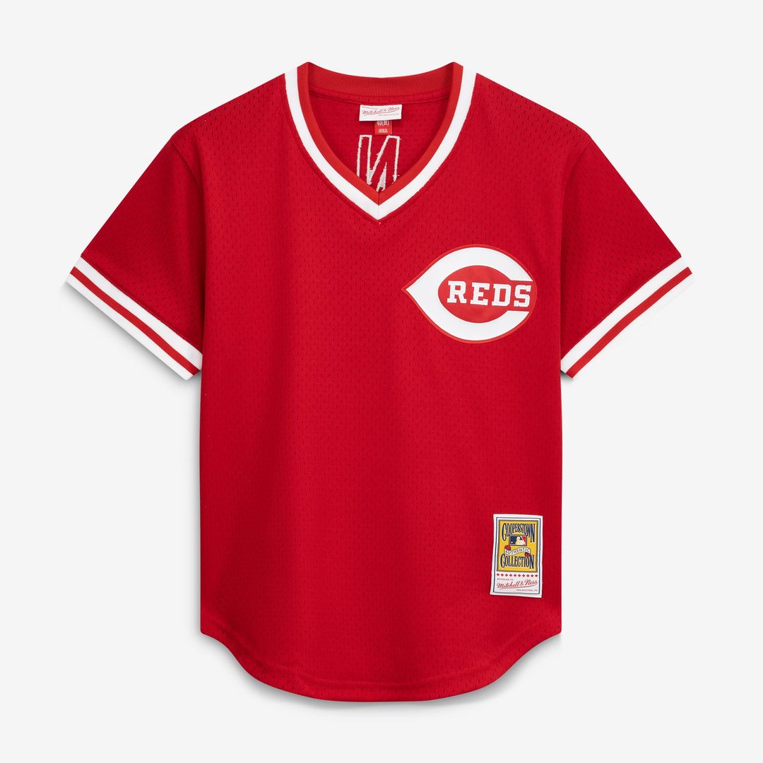 Johnny Bench Cincinnati Reds Authentic Batting Practice Jersey - Scarlet