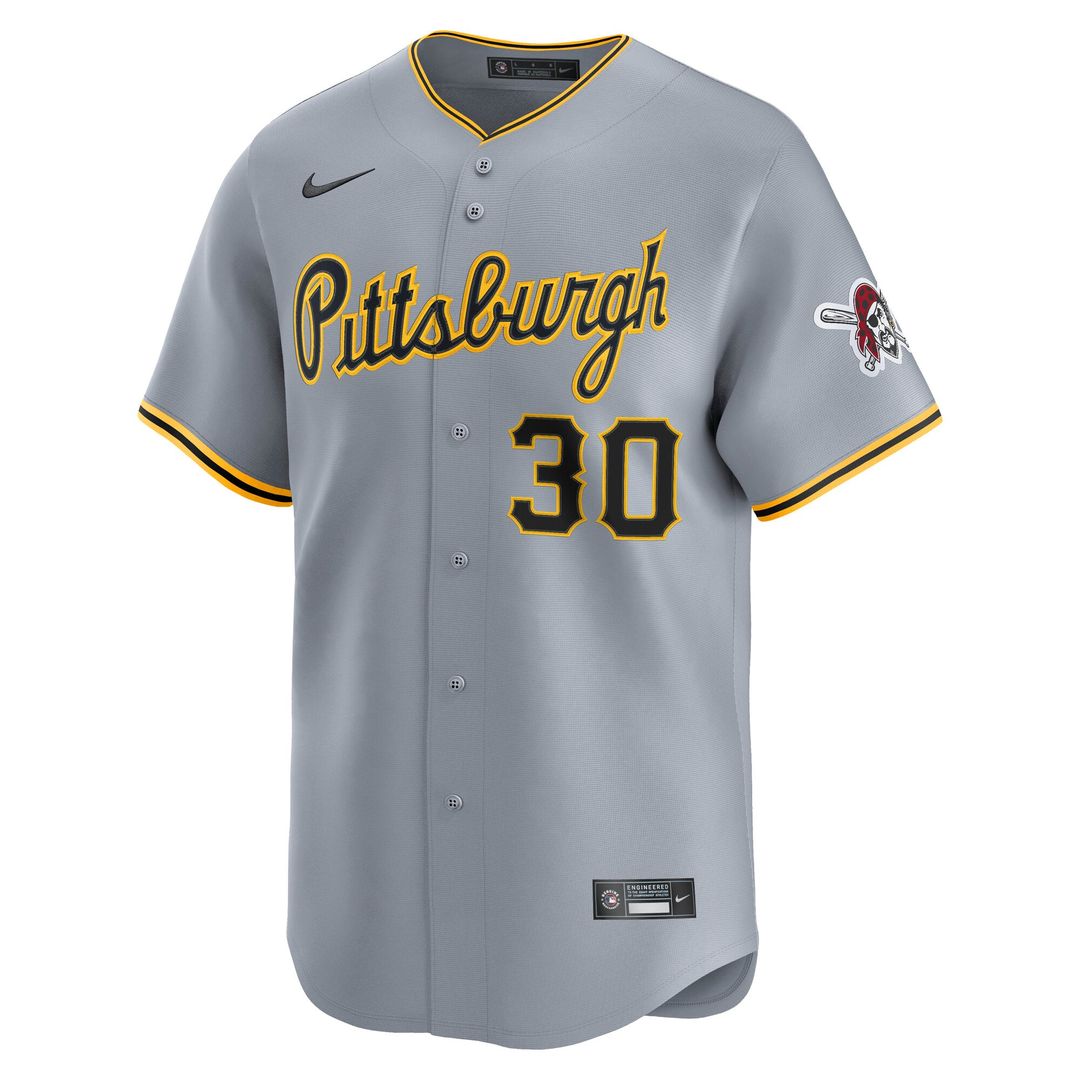 Paul Skenes Pittsburgh Pirates Road Limited Player Jersey - Gray