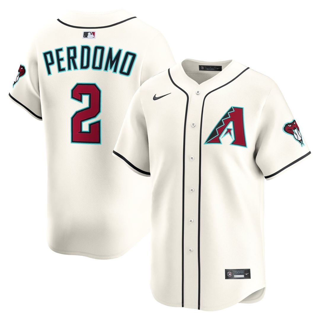 Geraldo Perdomo Arizona Diamondbacks Home Limited Player Jersey - Cream