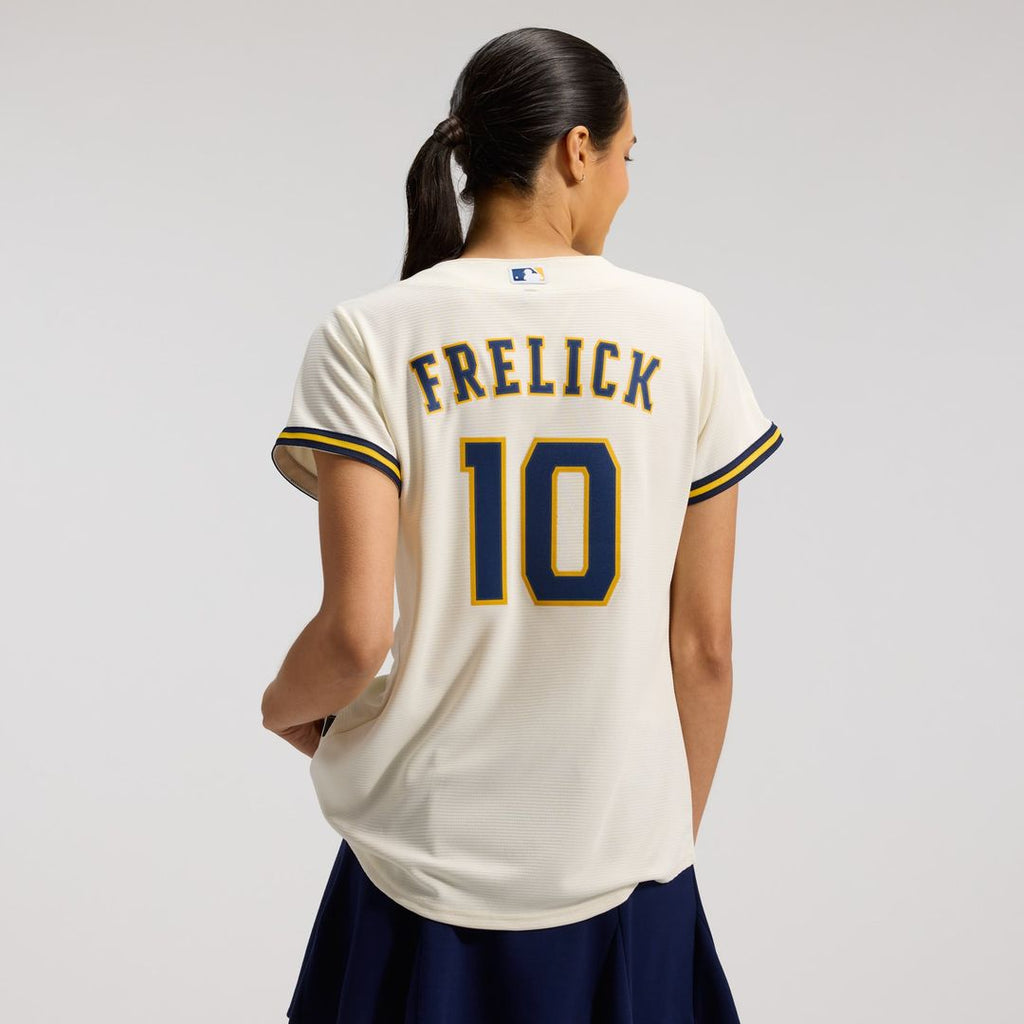 Sal Frelick Milwaukee Brewers Women's Home Replica Jersey - Cream