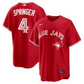 George Springer Toronto Blue Jays Canada Day Replica Jersey - Red