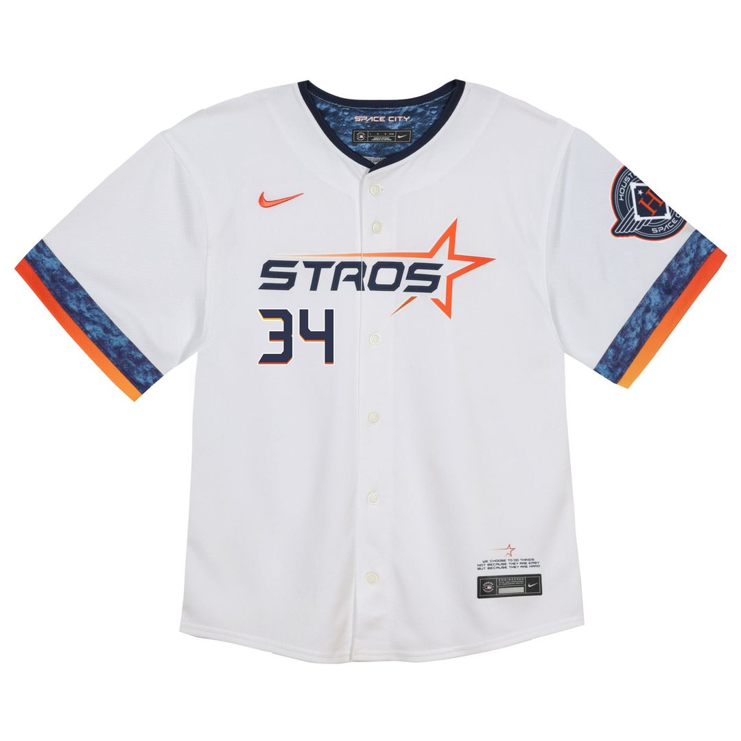 Nolan Ryan Houston Astros Toddler City Connect 2025 Limited Jersey - White