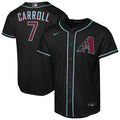 Corbin Carroll Arizona Diamondbacks Youth Alternate Replica Jersey - Black