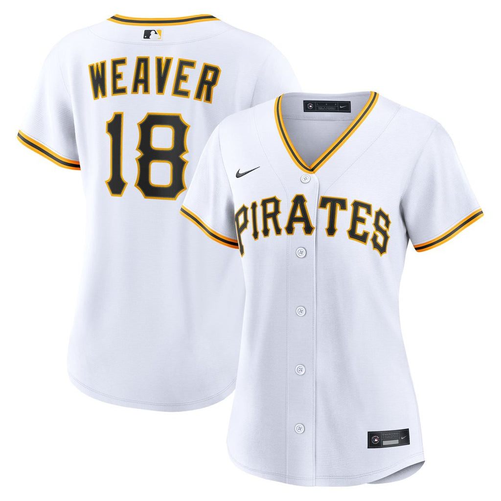 Luke Weaver Pittsburgh Pirates Women's Home Replica Jersey - White