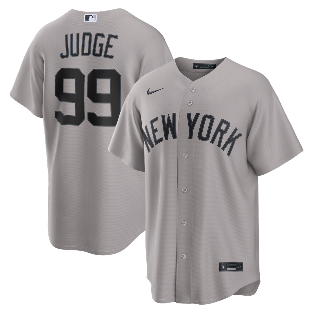 Aaron Judge New York Yankees Road Replica Jersey - Gray