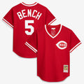Johnny Bench Cincinnati Reds Authentic Batting Practice Jersey - Scarlet