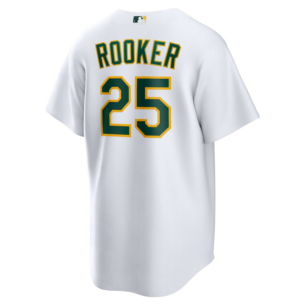 Brent Rooker Athletics Home Replica Jersey - White