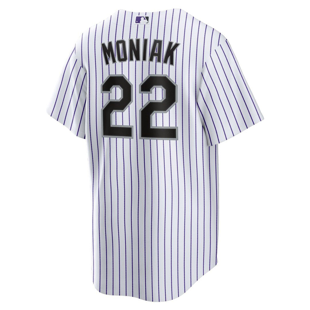 Mickey Moniak Colorado Rockies Home Replica Jersey - White