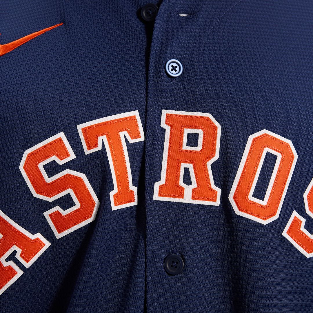 Jose Altuve Houston Astros Alternate 2 Replica Jersey - Navy