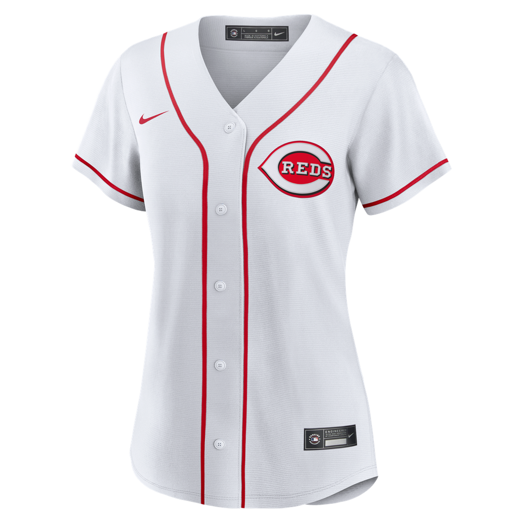 Eugenio Suárez Cincinnati Reds Women's Home Replica Jersey - White