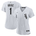 Chicago White Sox Women's #1 Bride Home Replica Jersey - White
