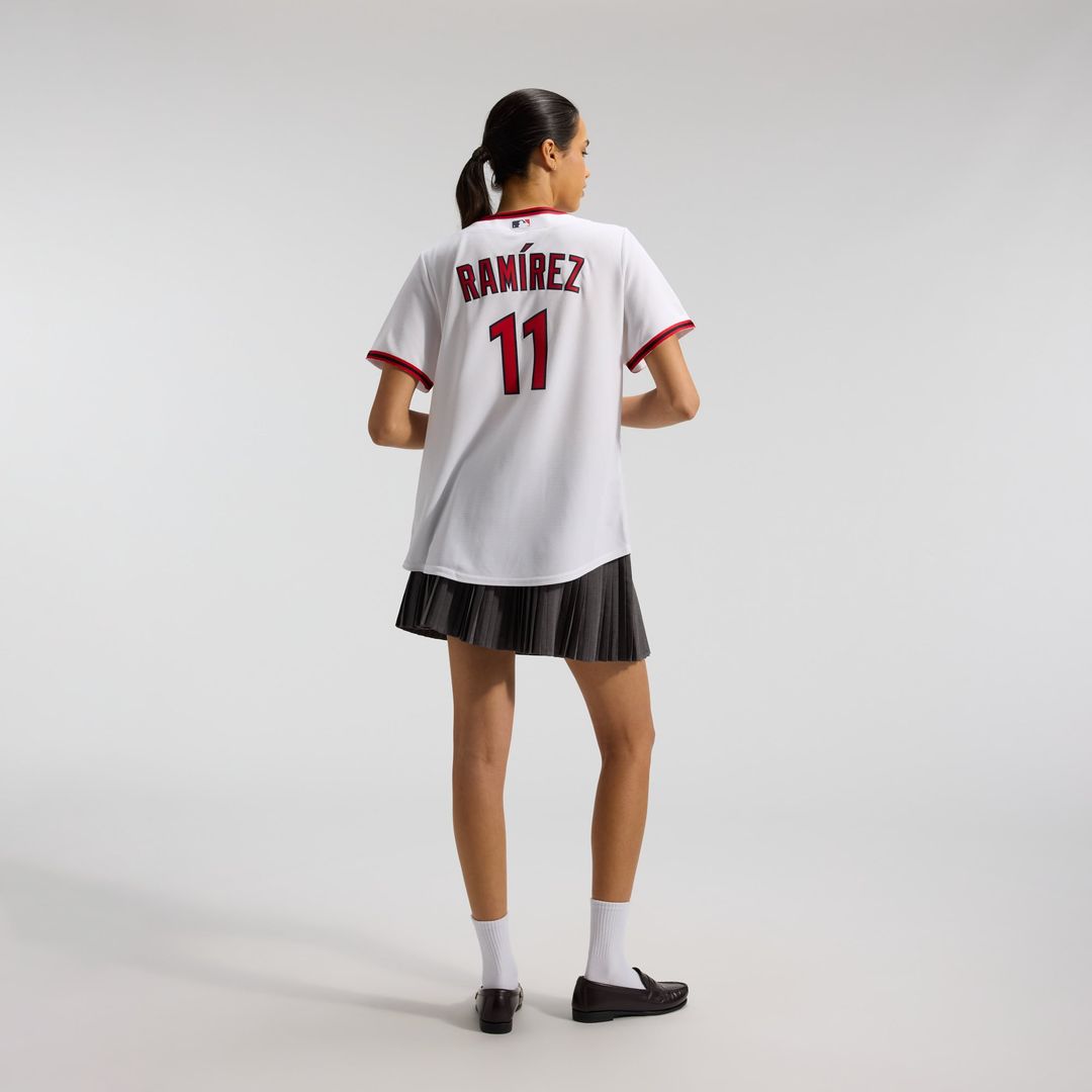 José Ramírez Cleveland Guardians Women's Home Replica Jersey - White
