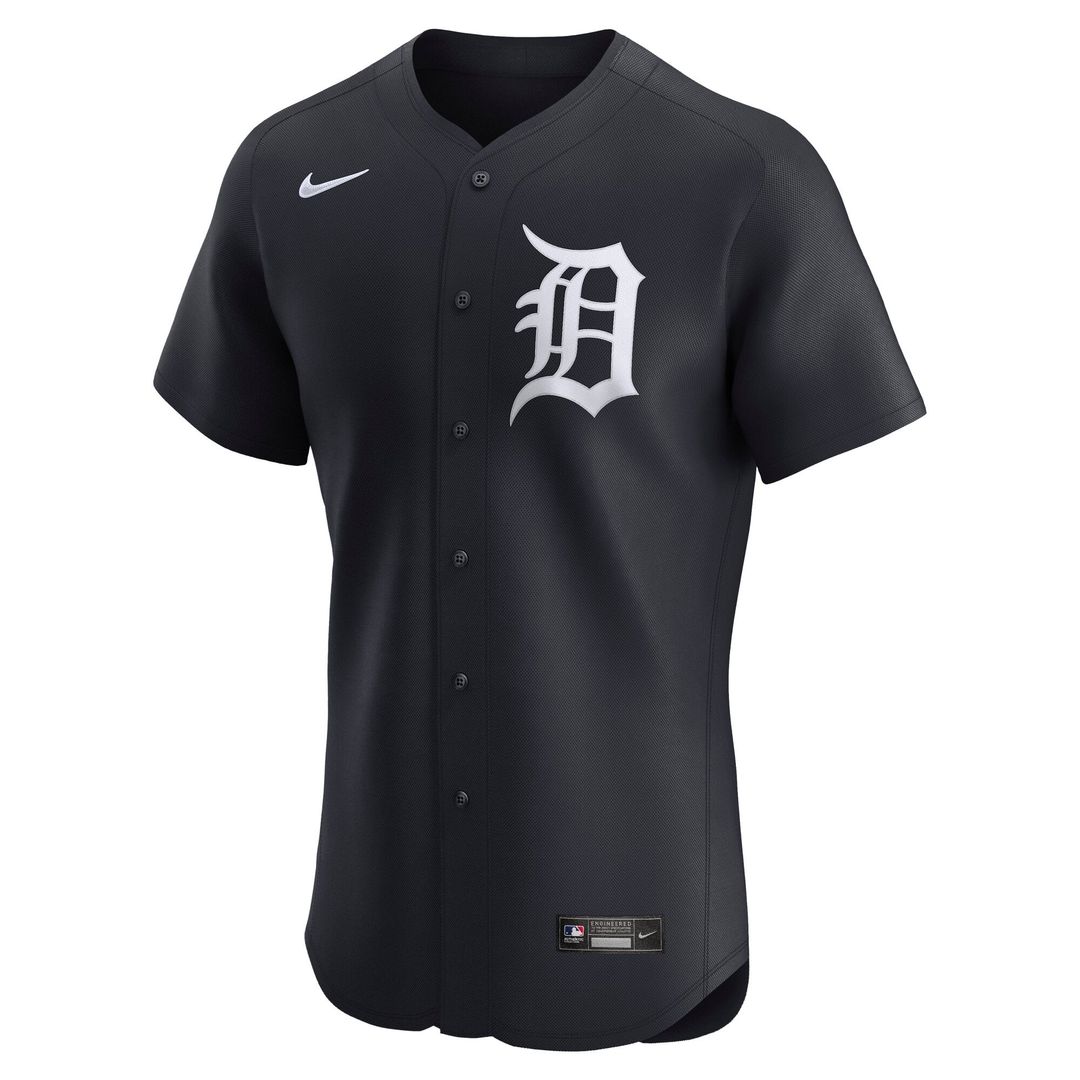 Detroit Tigers Alternate 2 Elite Jersey - Navy