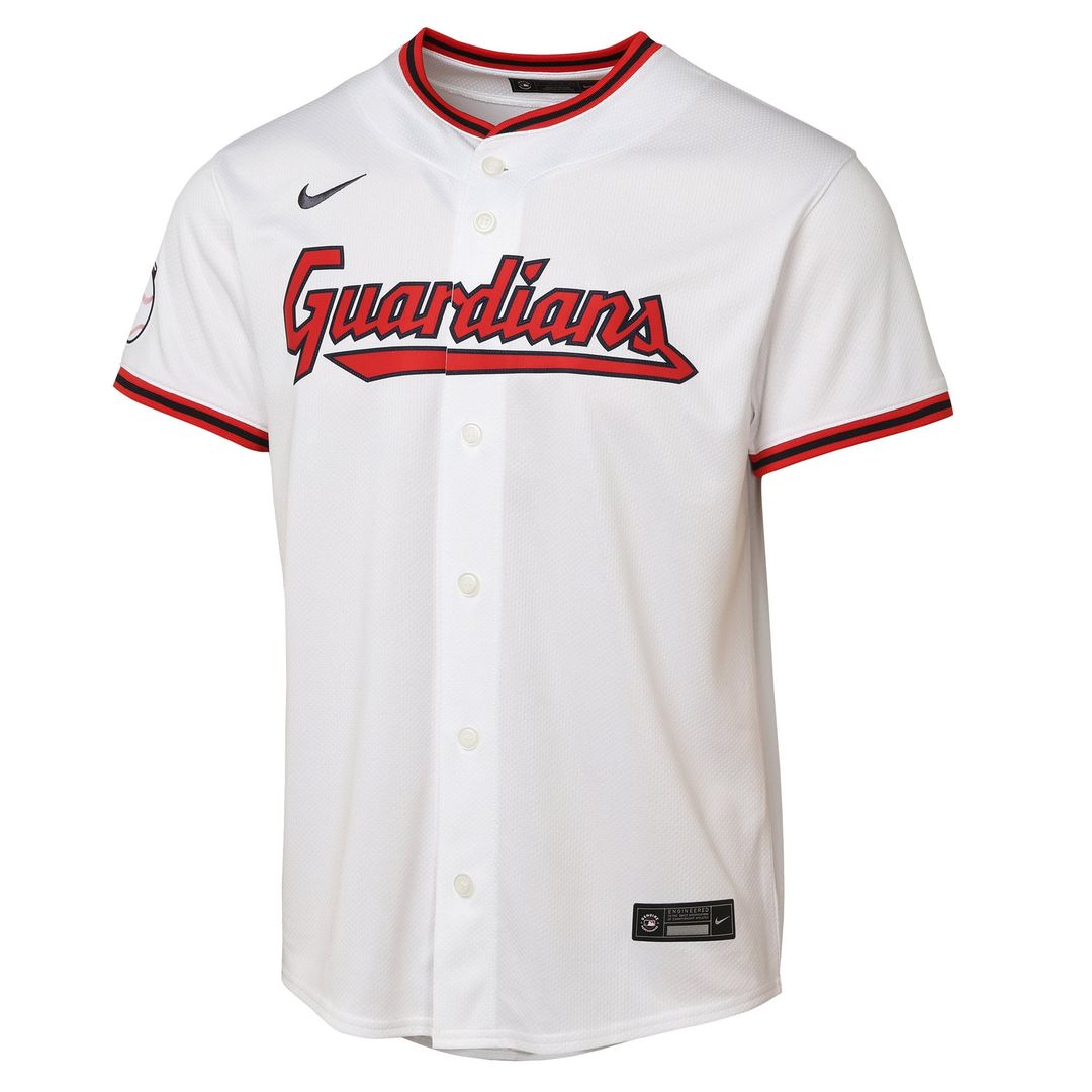 José Ramírez Cleveland Guardians Youth Home Limited Player Jersey - White