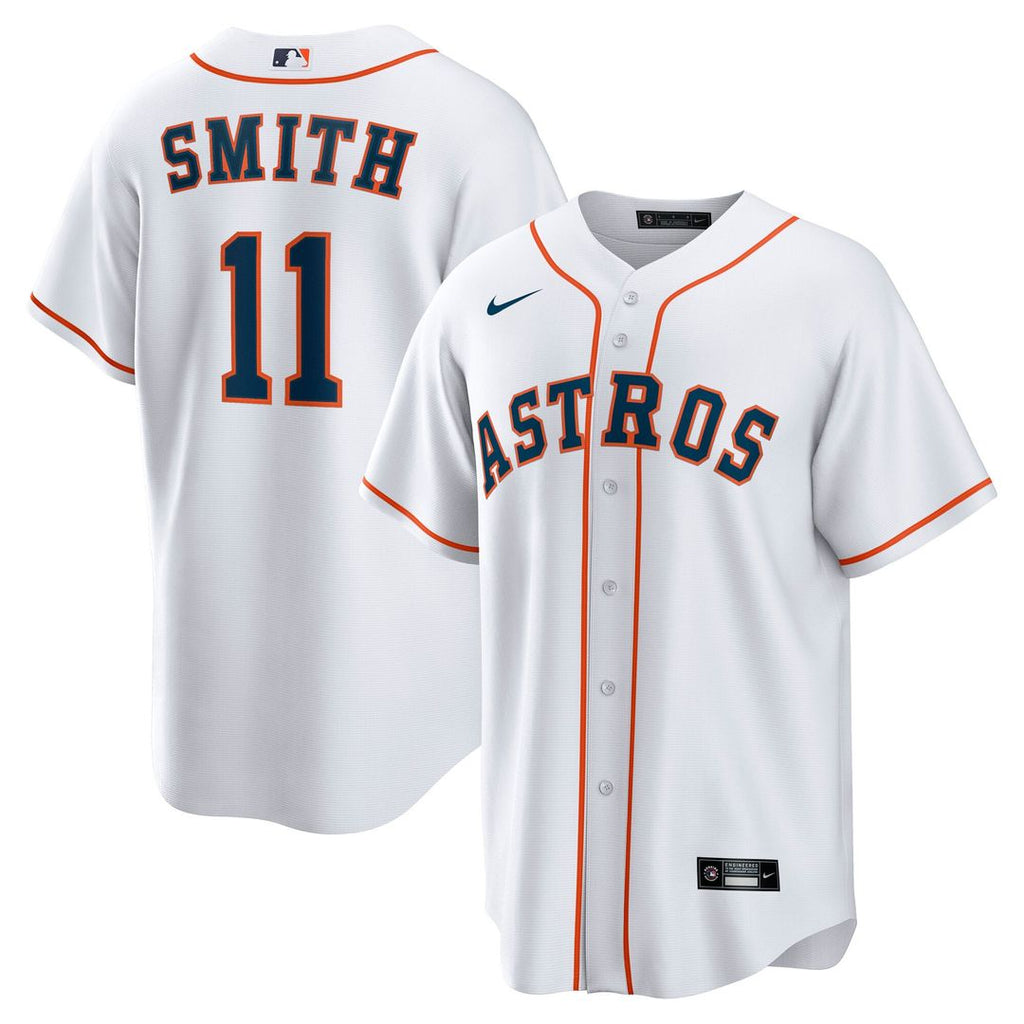 Cam Smith Houston Astros Home Replica Jersey - White