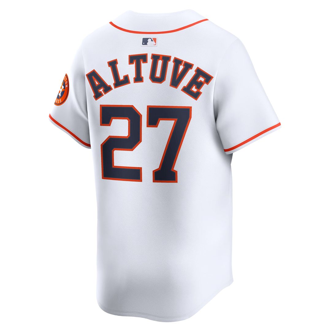 Jose Altuve Houston Astros Home Limited Player Jersey - White