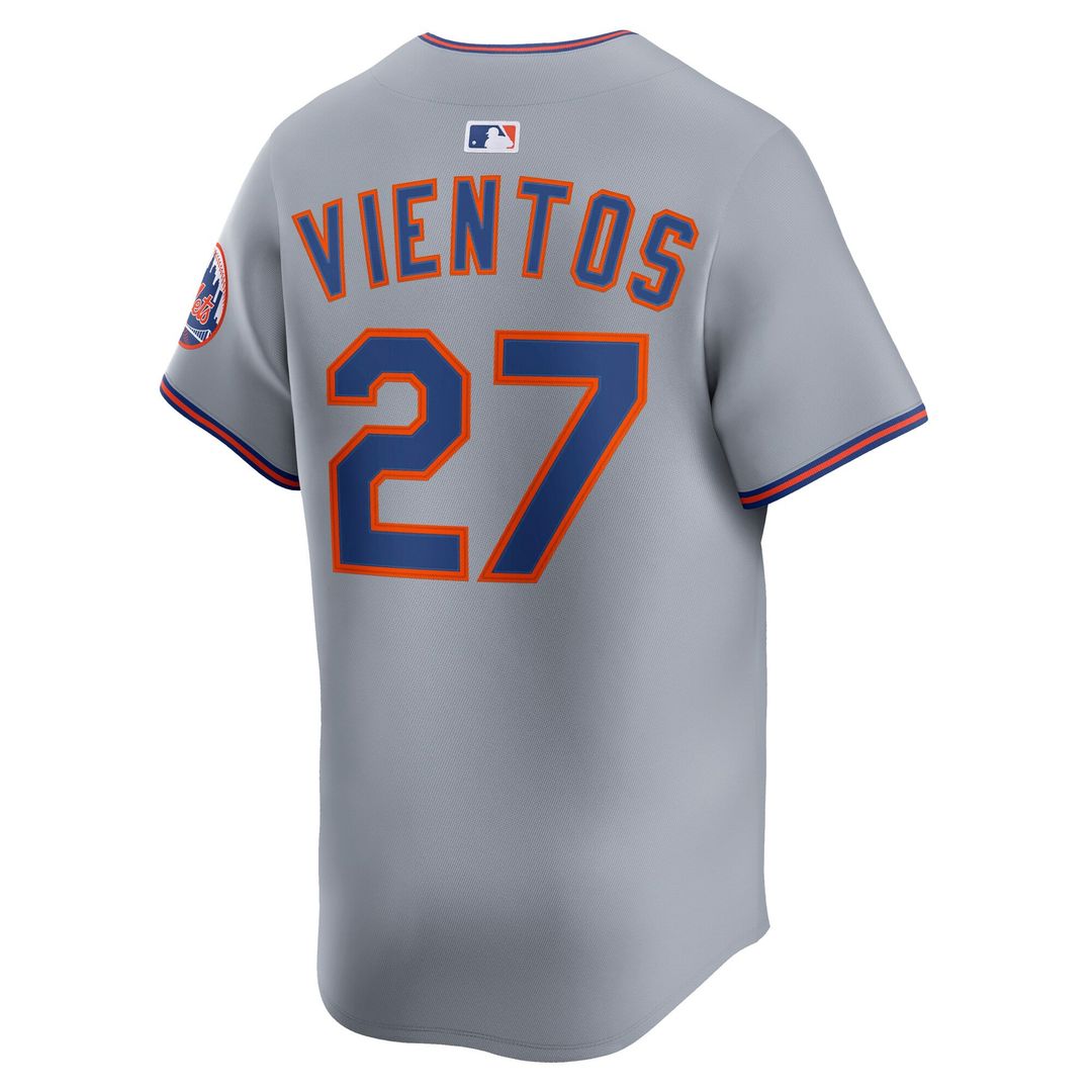 Mark Vientos New York Mets All - Star Limited Jersey - Gray