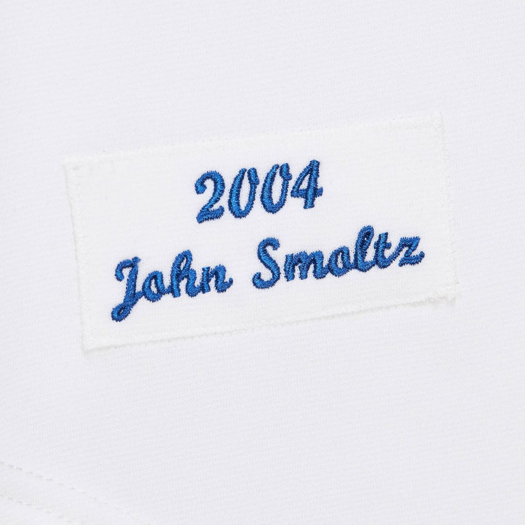 John Smoltz Atlanta Braves 2004 Cooperstown Collection Authentic Throwback Jersey - White