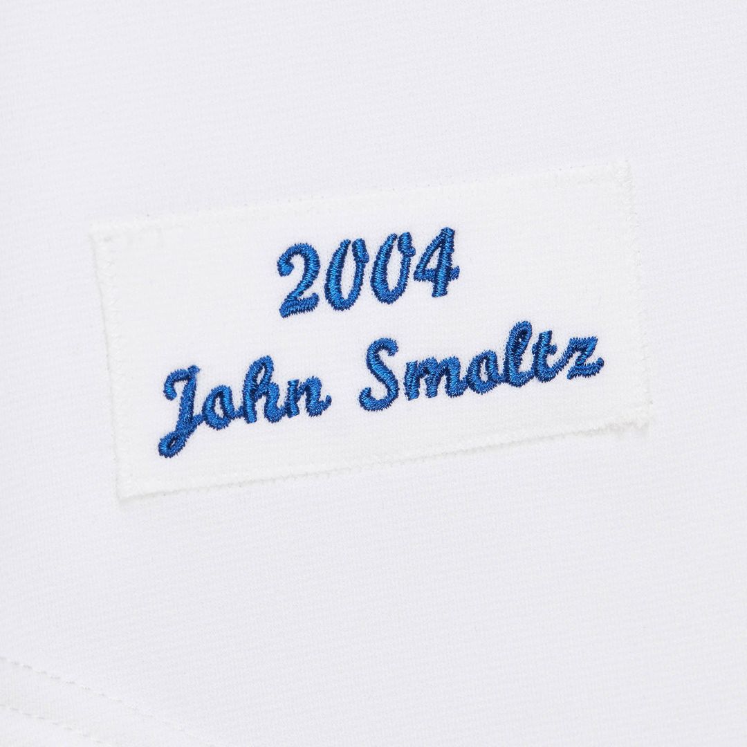 John Smoltz Atlanta Braves 2004 Cooperstown Collection Authentic Throwback Jersey - White
