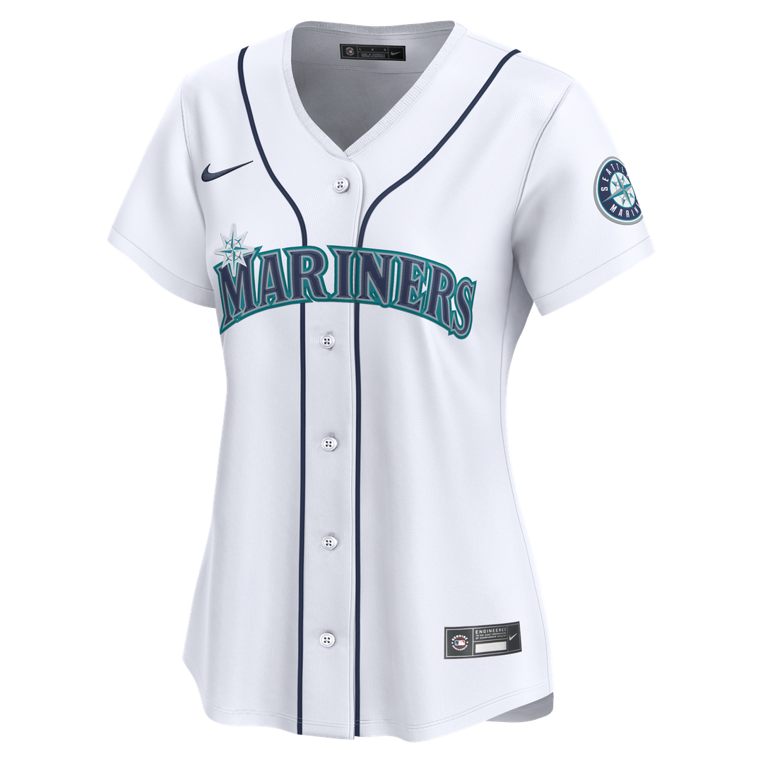 Julio Rodríguez Seattle Mariners Women's Home Limited Jersey - White