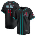 Ketel Marte Arizona Diamondbacks Alternate Limited Jersey - Black