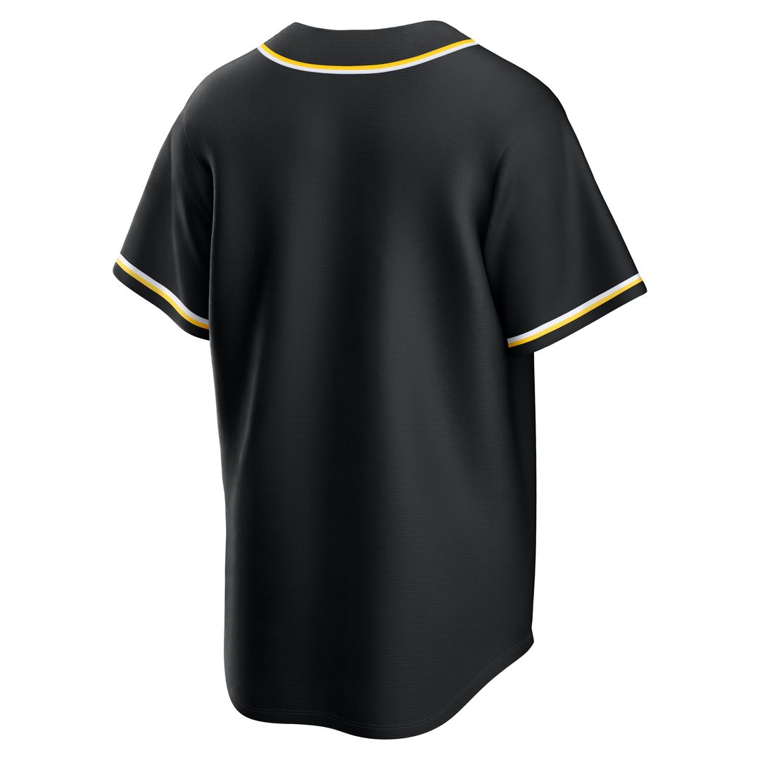 San Diego Padres Fashion Replica Black Out Jersey