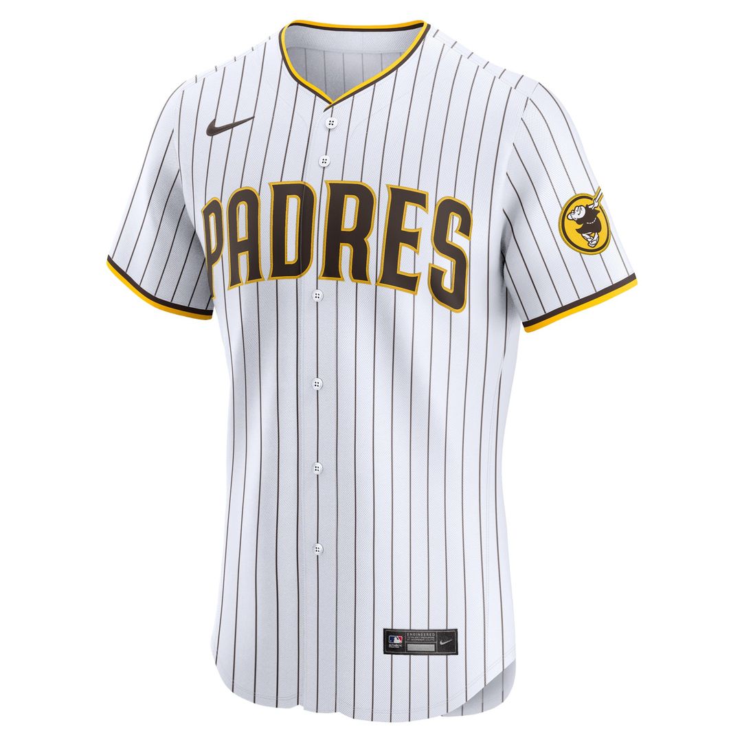 San Diego Padres Home Elite Jersey - White