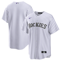 Colorado Rockies Home Big & Tall Replica Jersey - White
