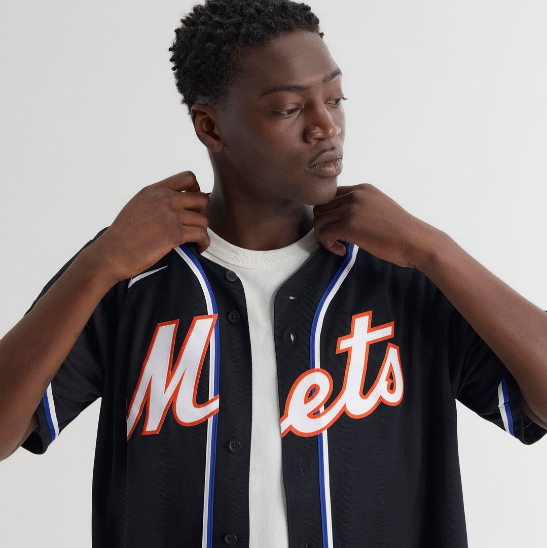 Juan Soto New York Mets Fashion Replica Black Out Jersey