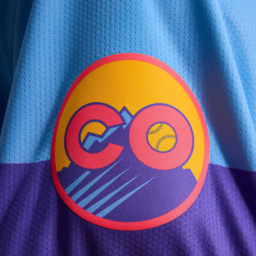 Colorado Rockies 2025 City Connect Limited Jersey - Purple/Light Blue