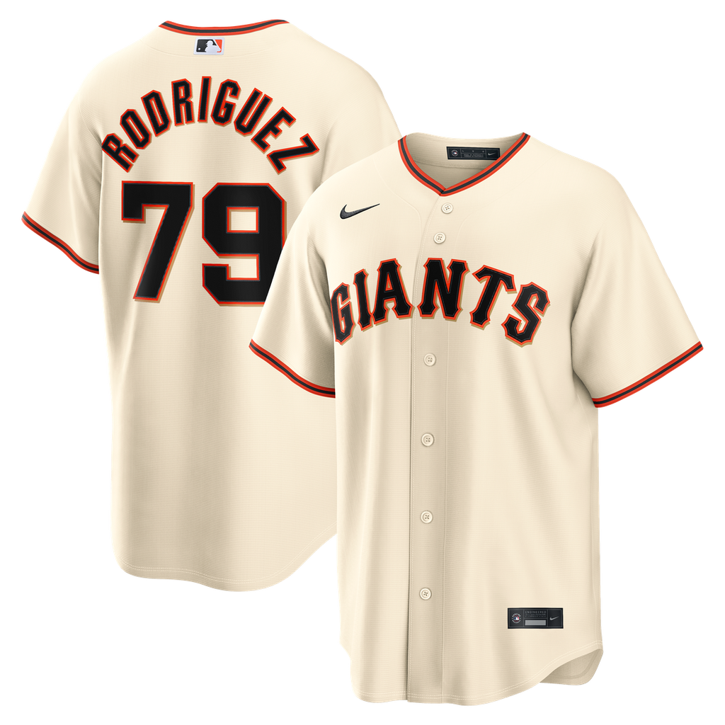 Jesus Rodriguez San Francisco Giants Home Replica Jersey - Cream