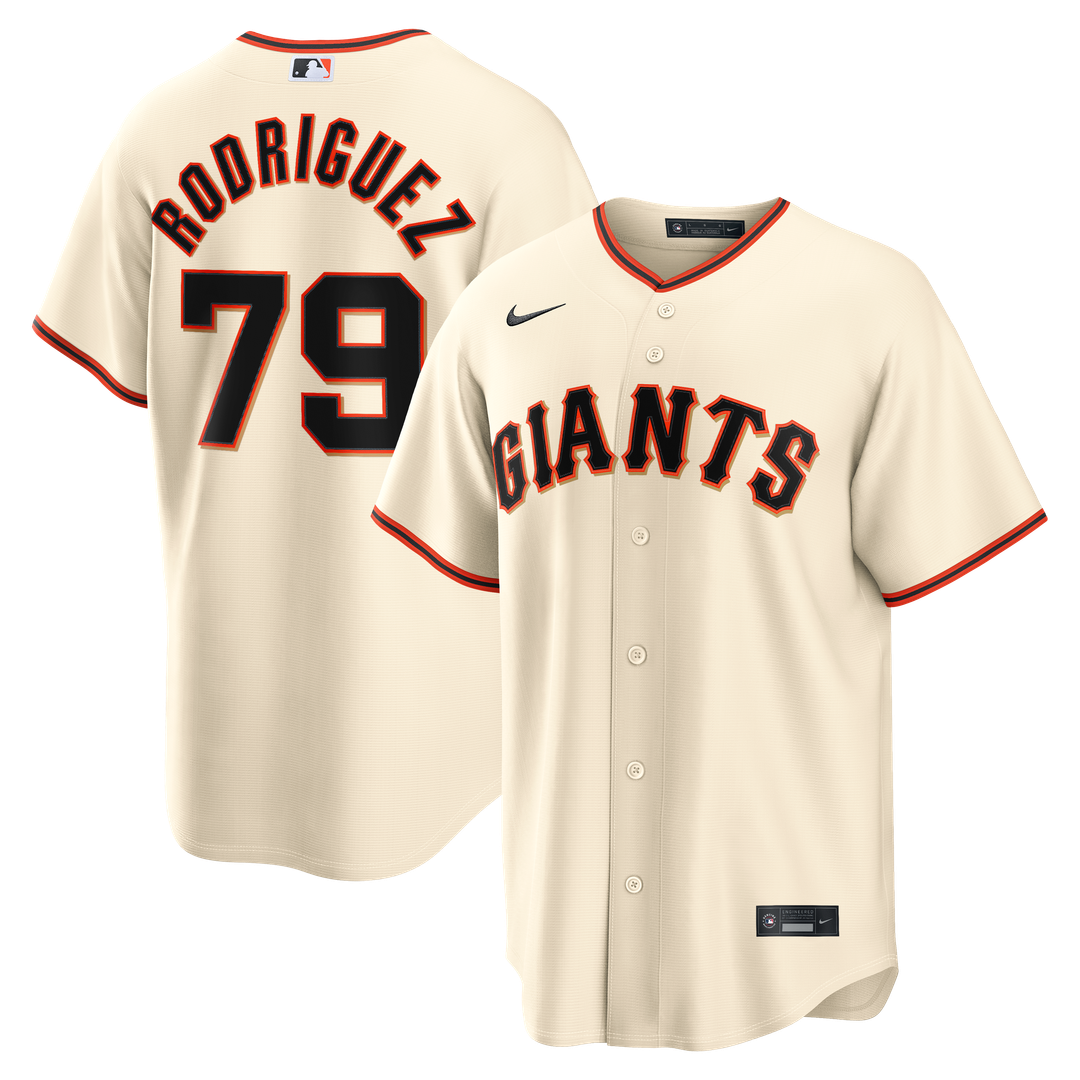 Jesus Rodriguez San Francisco Giants Home Replica Jersey - Cream