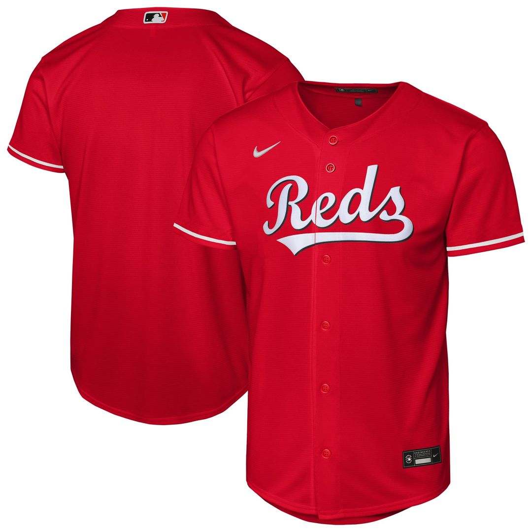 Cincinnati Reds Youth Alternate Replica Jersey - Red
