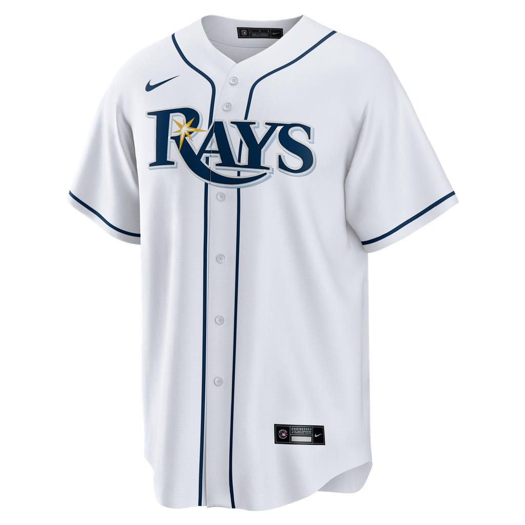 Tampa Bay Rays Home Big & Tall Replica Jersey - White