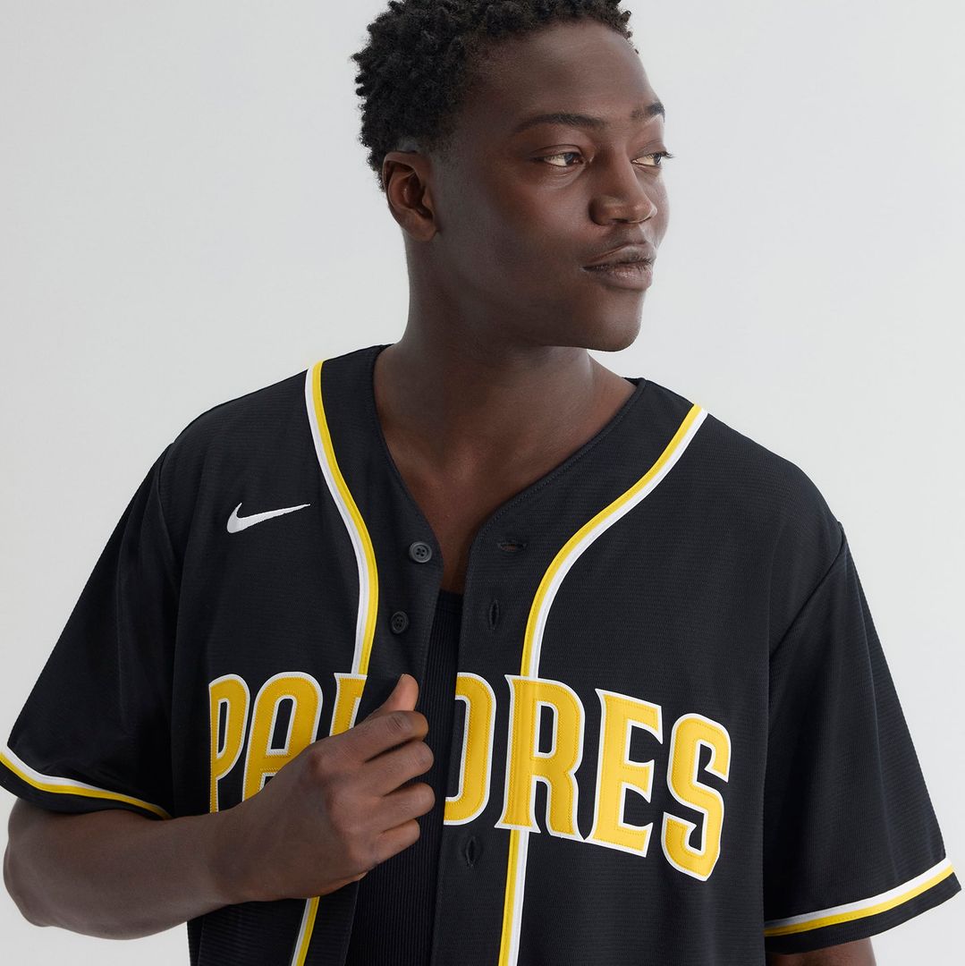 Fernando Tatis Jr. San Diego Padres Fashion Replica Black Out Jersey