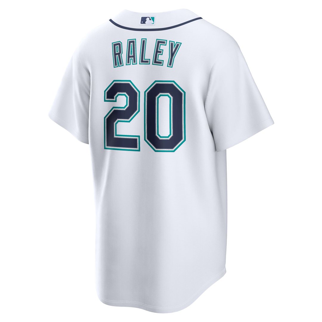 Luke Raley Seattle Mariners Home Replica Jersey - White