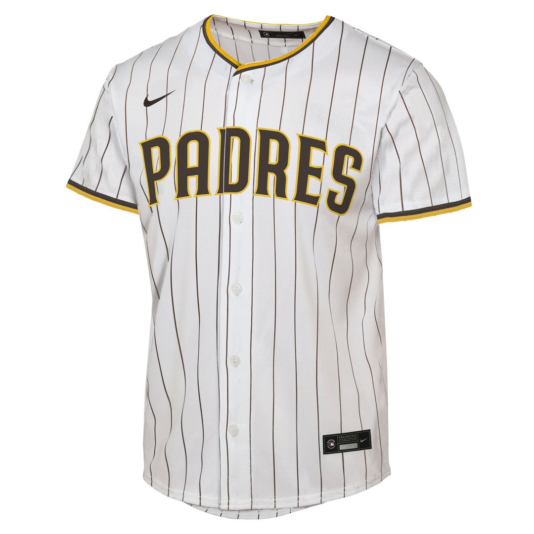Manny Machado San Diego Padres Youth Home Replica Player Jersey - White