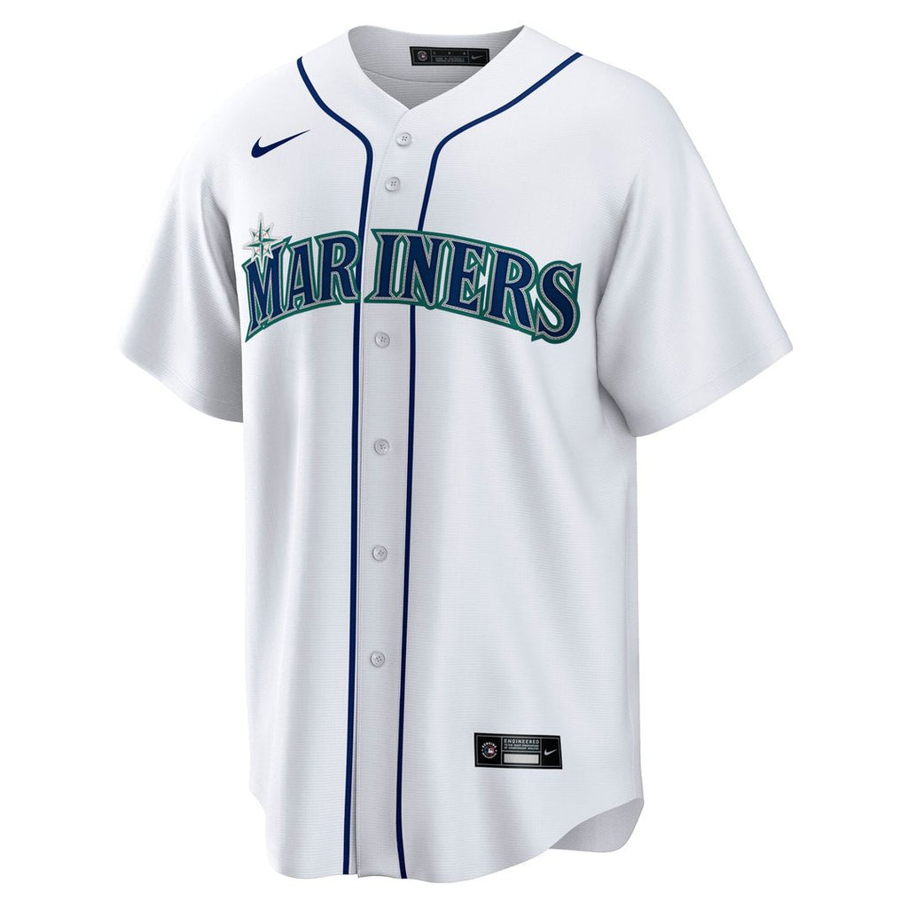 Cal Raleigh Seattle Mariners Home Replica Player Jersey - White