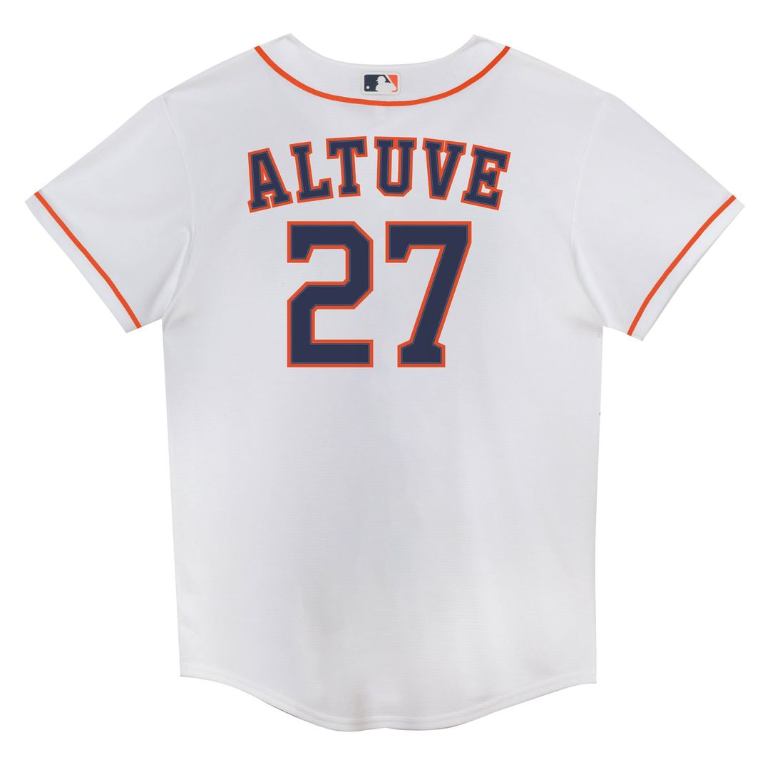 Jose Altuve Houston Astros Preschool Home Replica Jersey - White