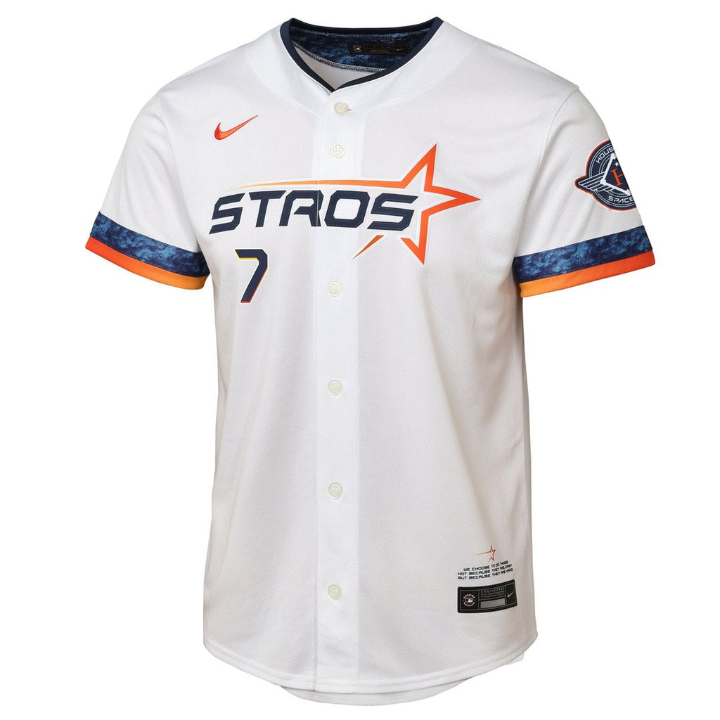 Craig Biggio Houston Astros Youth 2025 City Connect Limited Player Jersey - White
