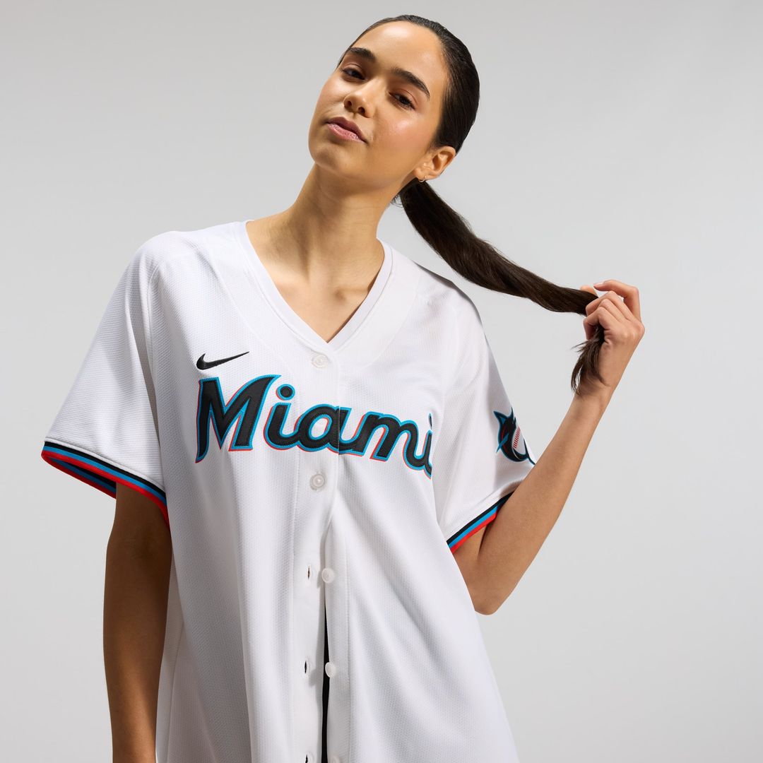 Sandy Alcantara Miami Marlins Women's Home Limited Player Jersey - White