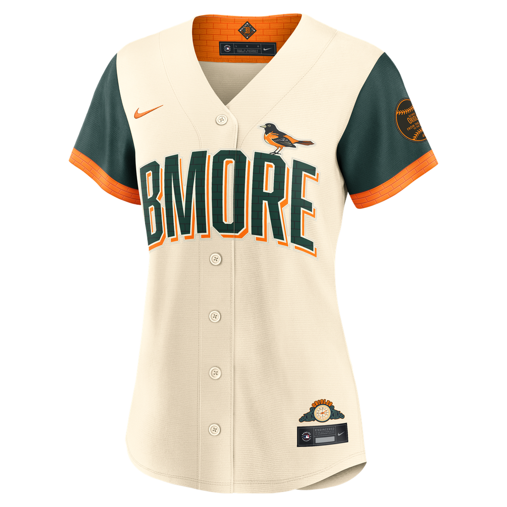 Baltimore Orioles Women's 2026 City Connect Stadium Jersey - Cream