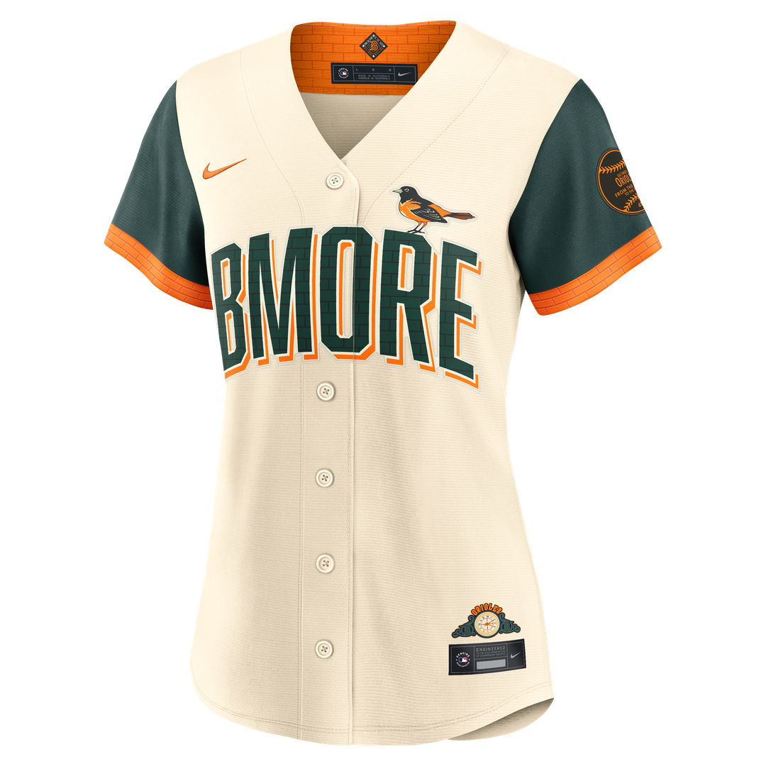 Baltimore Orioles Women's 2026 City Connect Stadium Jersey - Cream
