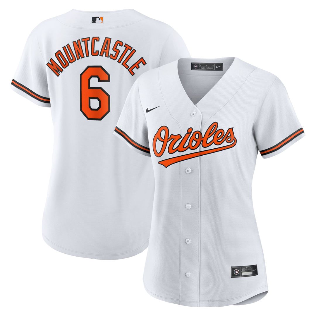 Ryan Mountcastle Baltimore Orioles Women's Home Replica Jersey - White