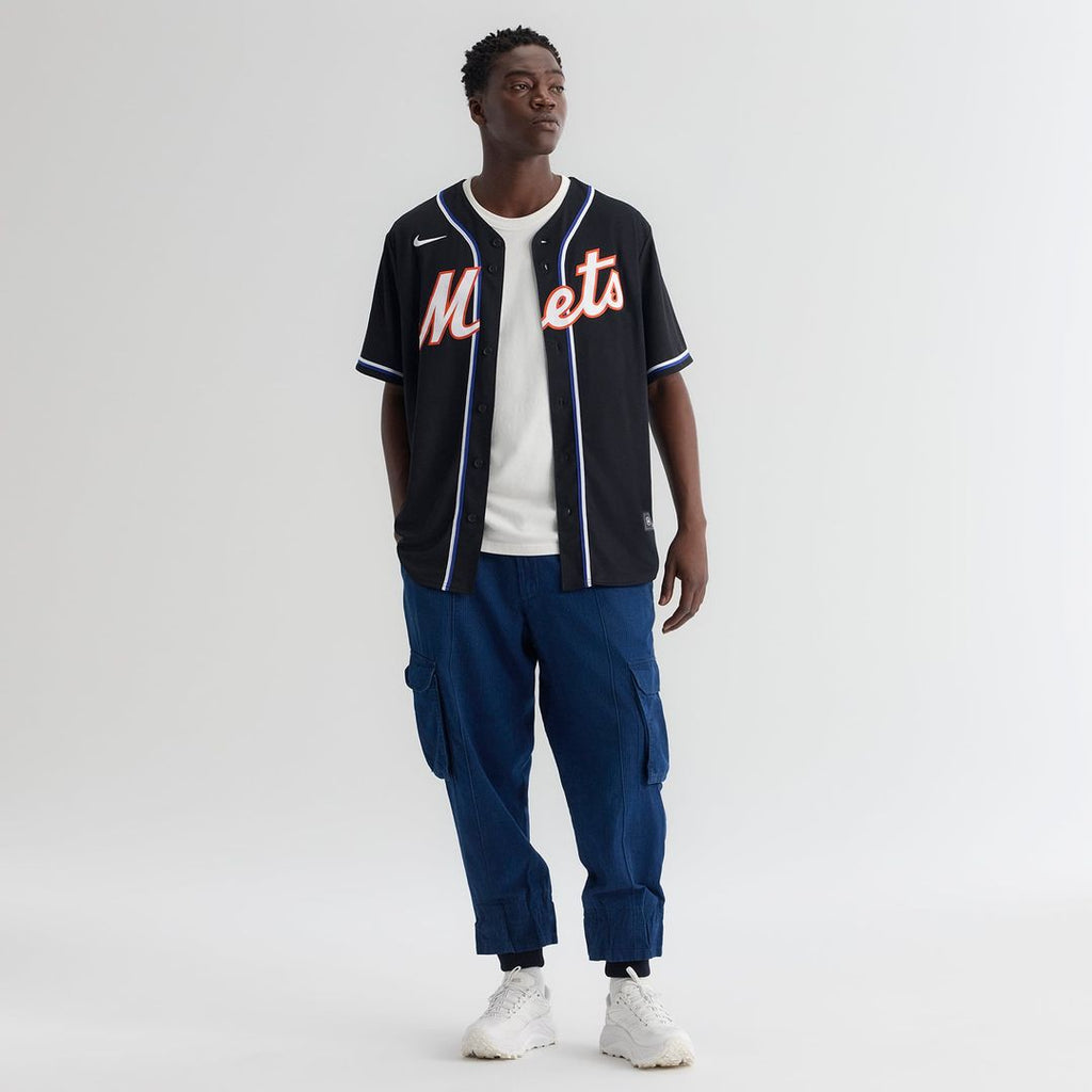 Juan Soto New York Mets Fashion Replica Black Out Jersey