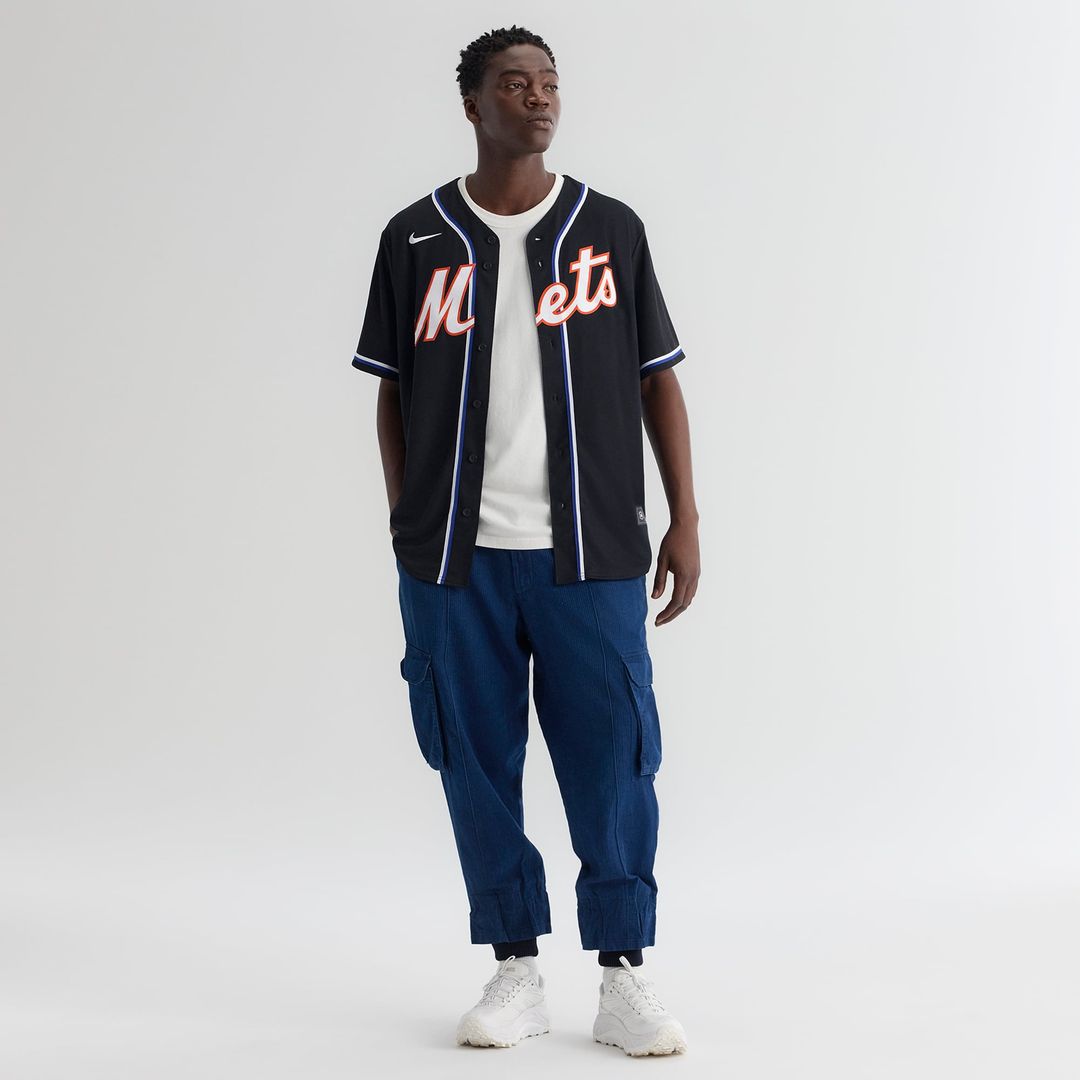 Juan Soto New York Mets Fashion Replica Black Out Jersey