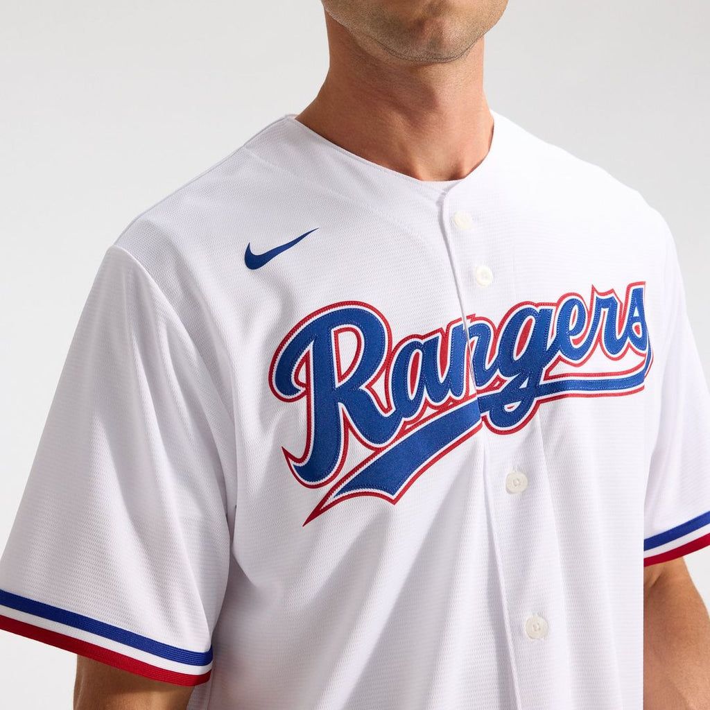 Texas Rangers Home Replica Team Jersey - White